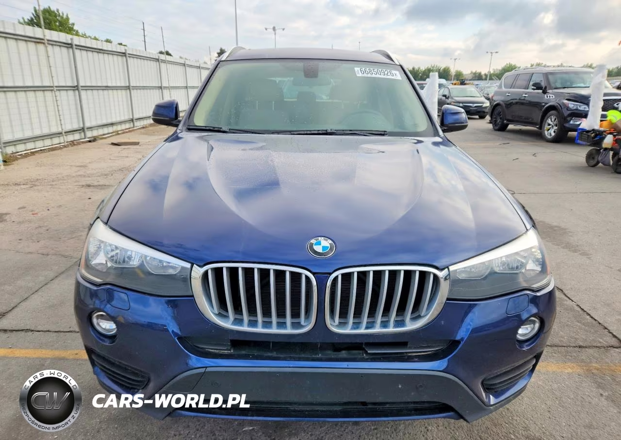 2015 BMW X3 xDrive28I VIN:5UXWX9C55F0D50431 - 5