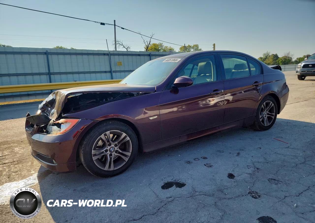 2008 BMW 328 I VIN:WBAVA37598NL55217 - 1