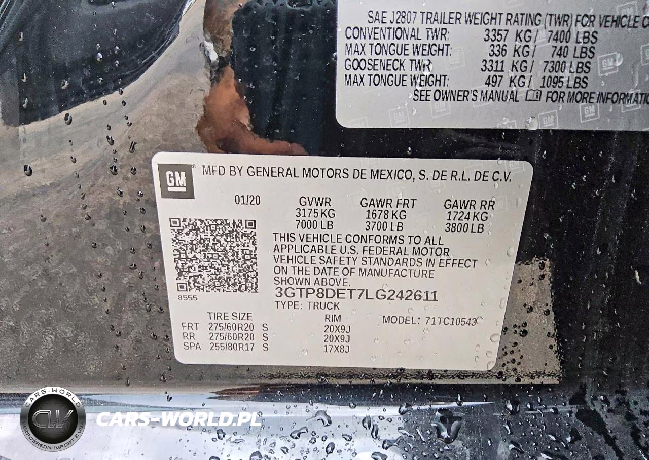 2020 GMC Sierra C1500 Slt VIN:3GTP8DET7LG242611 - 12