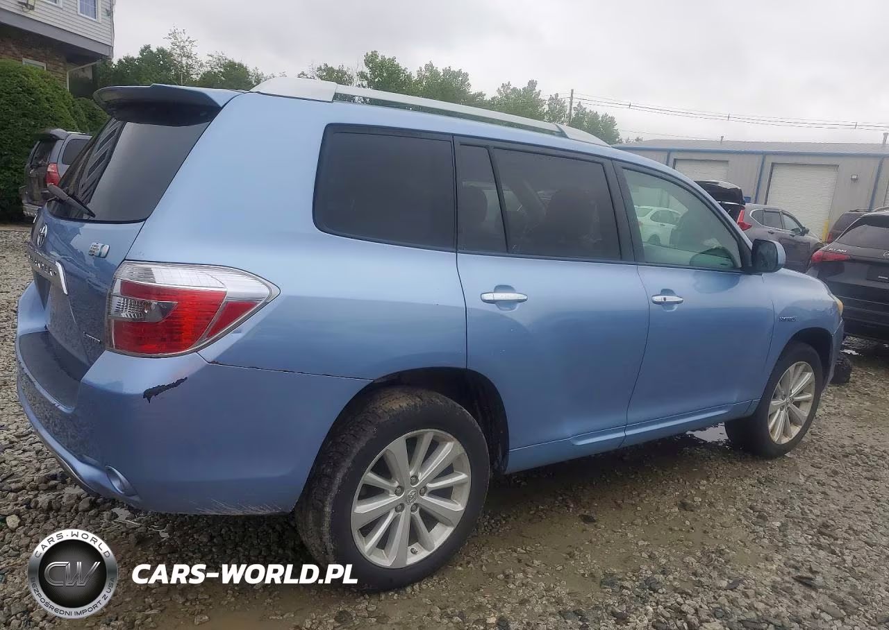 2009 Toyota Highlander Hybrid Limited VIN:JTEEW44A992028181 - 3