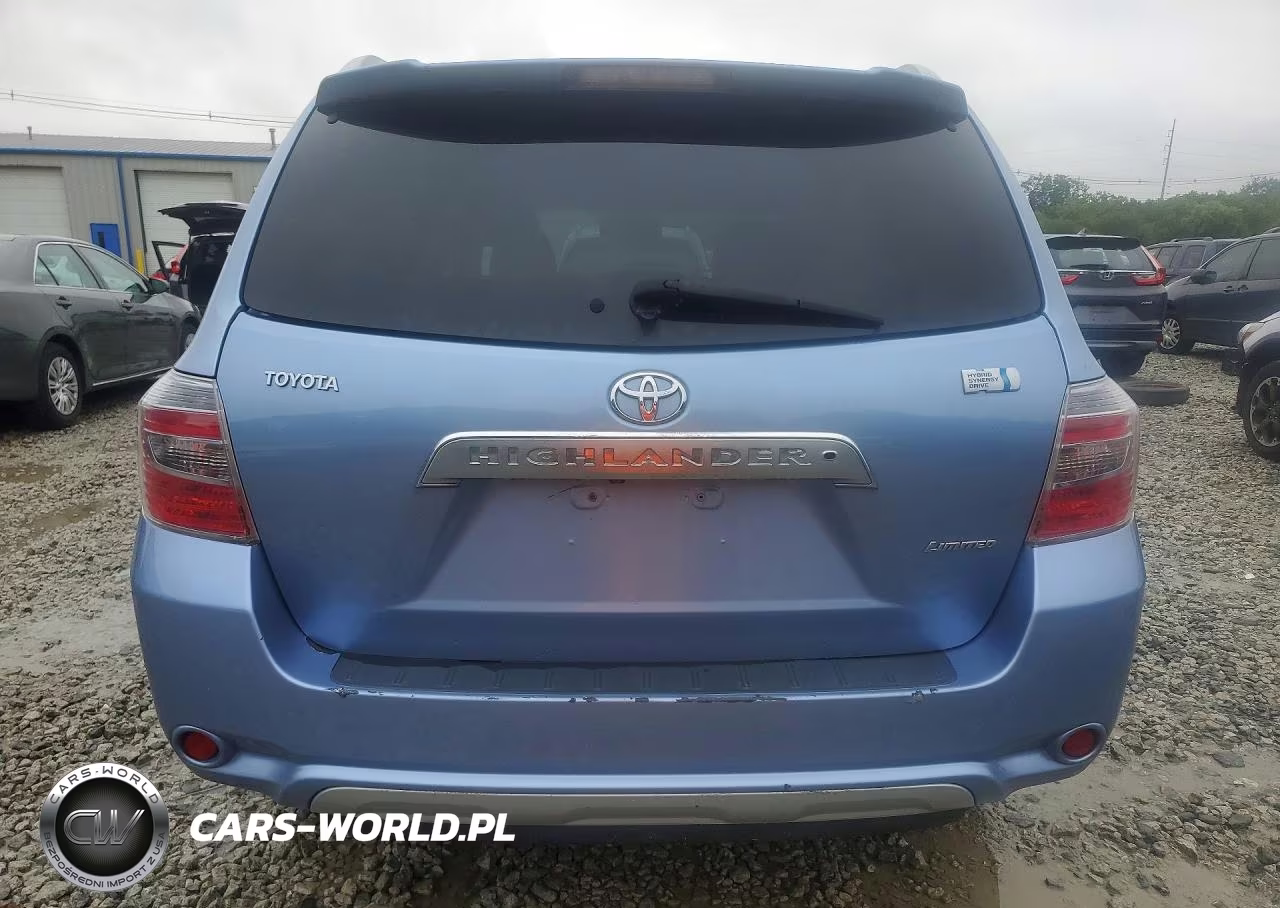 2009 Toyota Highlander Hybrid Limited VIN:JTEEW44A992028181 - 6