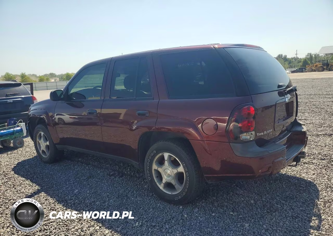 2007 Chevrolet Trailblazer Ls VIN:1GNDT13SX72188110 - 2