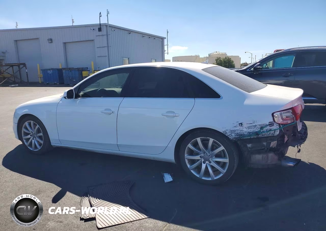 2013 Audi A4 Premium Plus VIN:WAUFFAFL5DN029645 - 2