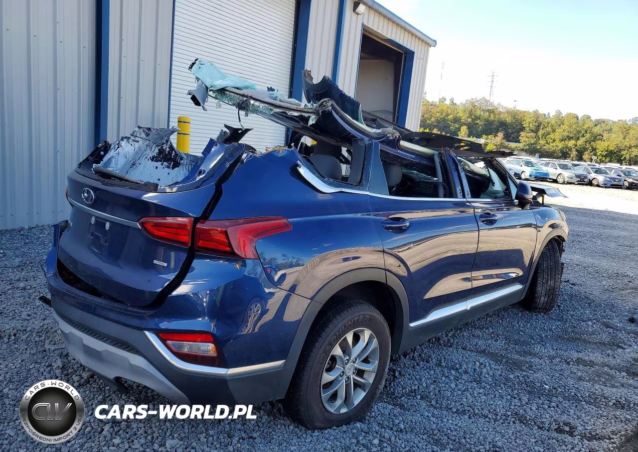2019 Hyundai Santa Fe Se VIN:5NMS2CAD2KH115157 - 3