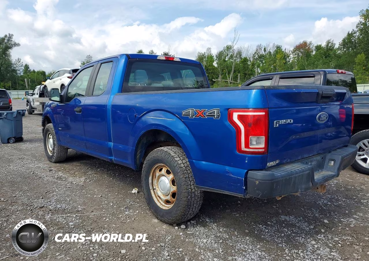 2017 Ford F150 Super Cab VIN:1FTEX1EP5HFA17950 - 2