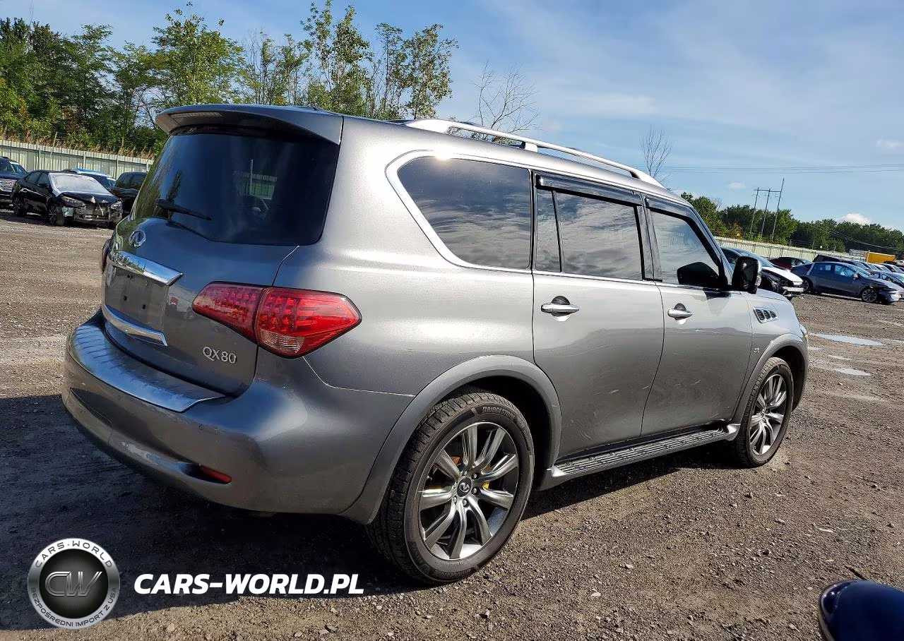 2017 Infiniti Qx80 Base VIN:JN8AZ2NF3H9646244 - 3