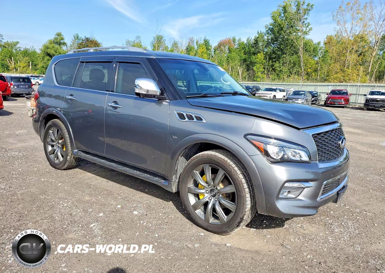 2017 Infiniti Qx80 Base VIN:JN8AZ2NF3H9646244 - 4