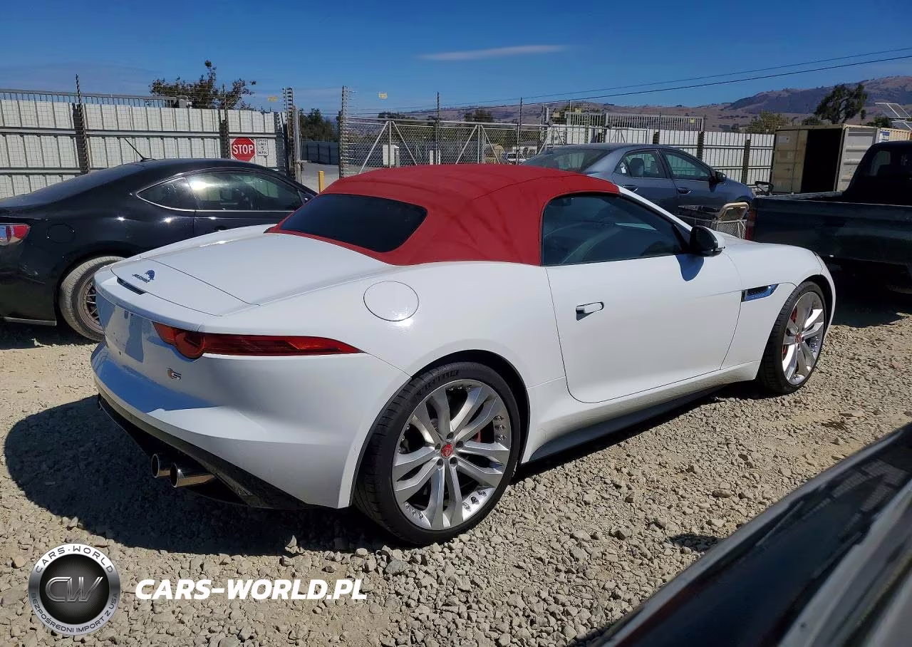2014 Jaguar F-Type V8 S VIN:SAJWA6GL4EMK08586 - 3