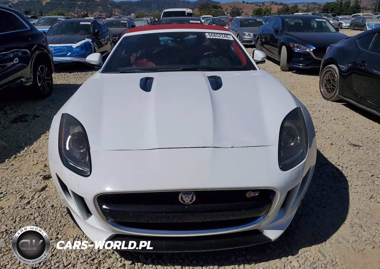 2014 Jaguar F-Type V8 S VIN:SAJWA6GL4EMK08586 - 5