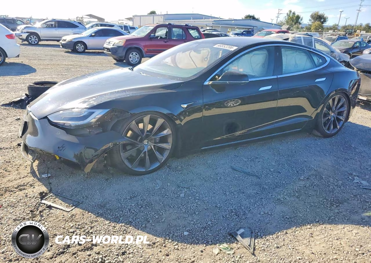 2021 Tesla Model S VIN:5YJSA1E28MF427228 - 1
