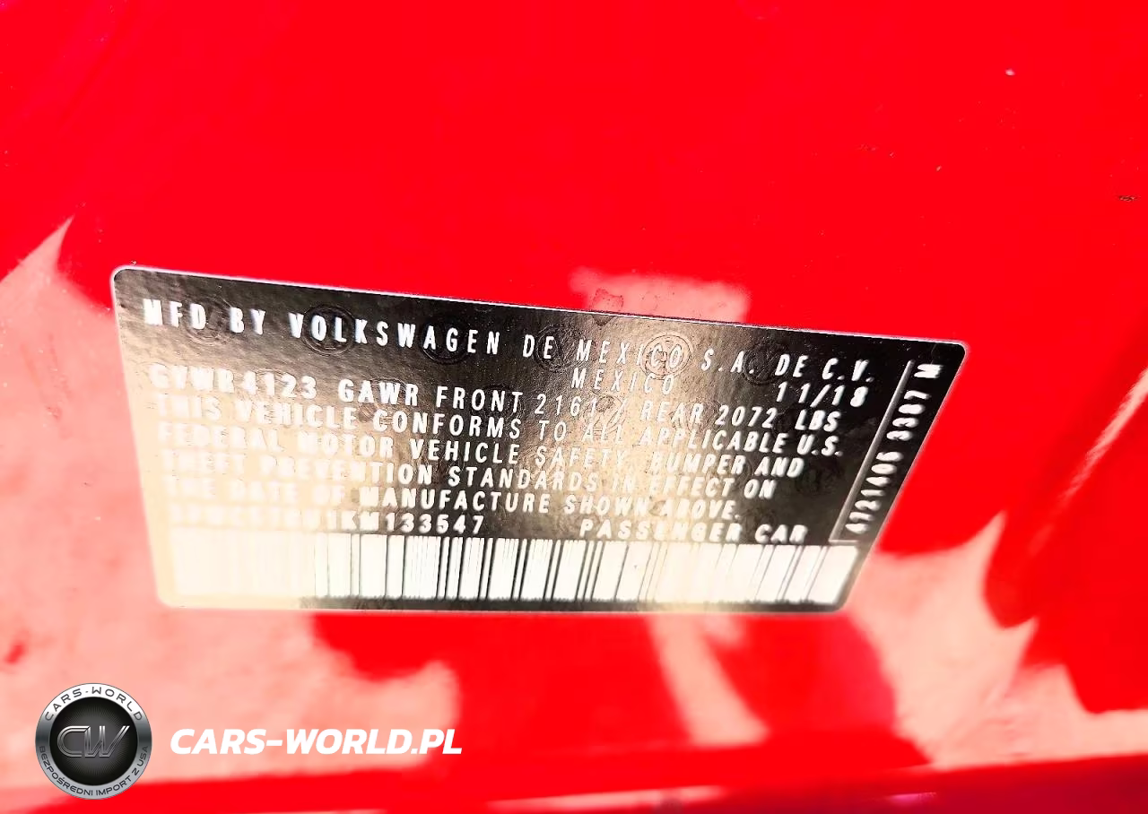 2019 Volkswagen Jetta S VIN:3VWC57BU1KM133547 - 12