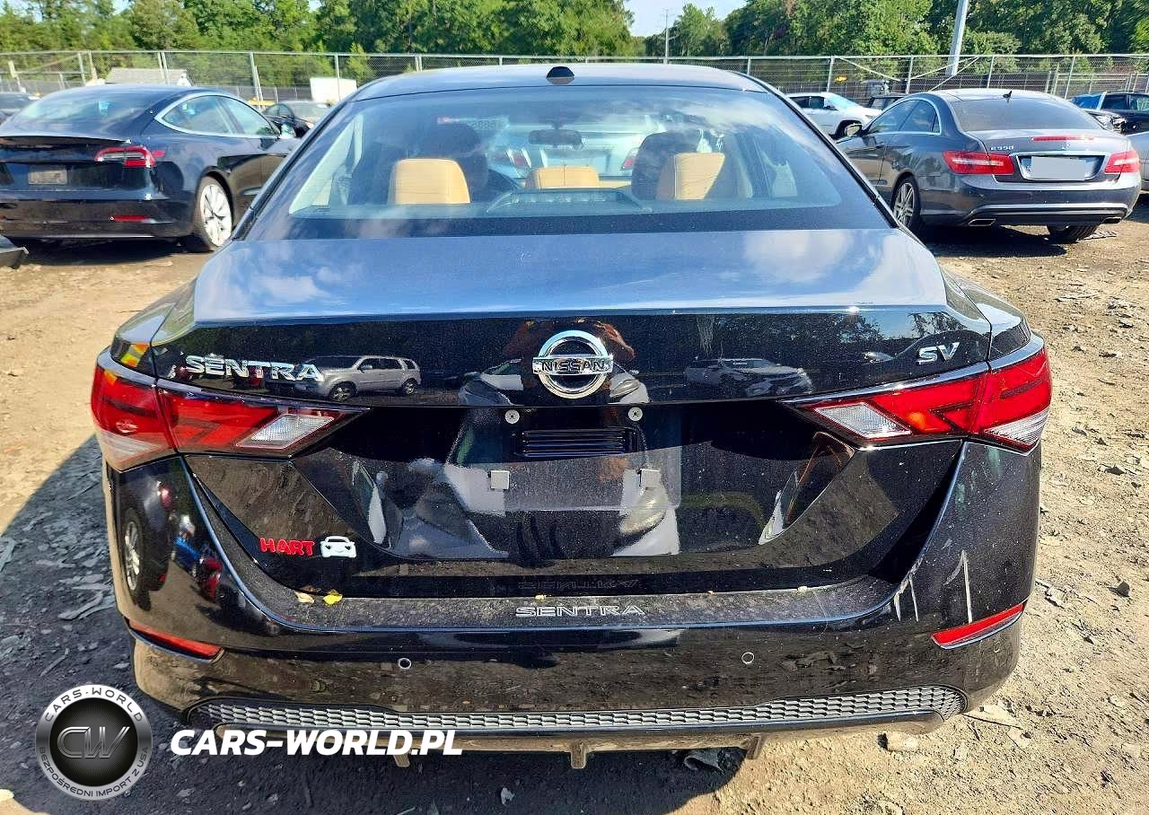 2022 Nissan Sentra Sv VIN:3N1AB8CV0NY312694 - 6