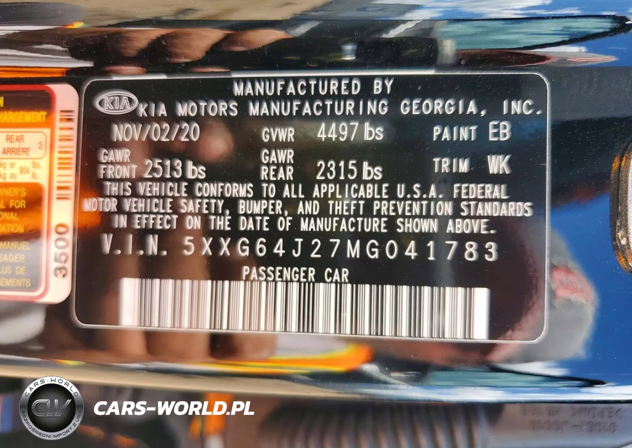 2021 Kia K5 Gt Line VIN:5XXG64J27MG041783 - 12