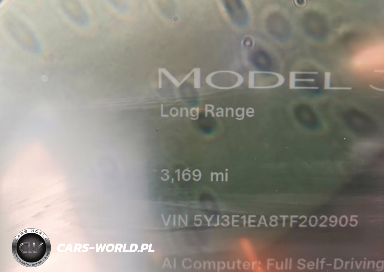 2026 Tesla Model 3 VIN:5YJ3E1EA8TF202905 - 9