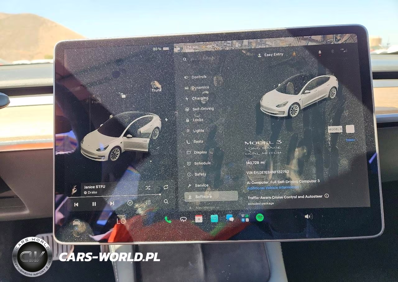 2022 Tesla Model 3 VIN:5YJ3E1EB4NF132752 - 9