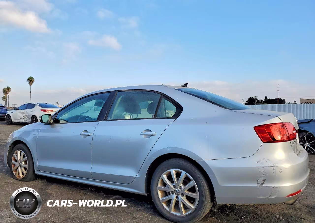 2012 Volkswagen Jetta Se VIN:3VWDP7AJ7CM401458 - 2