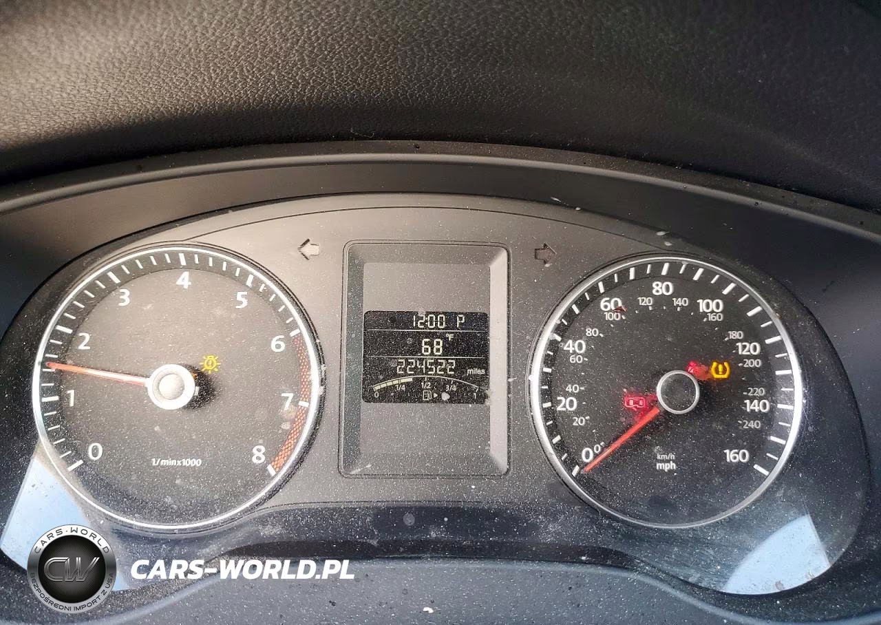 2012 Volkswagen Jetta Se VIN:3VWDP7AJ7CM401458 - 9