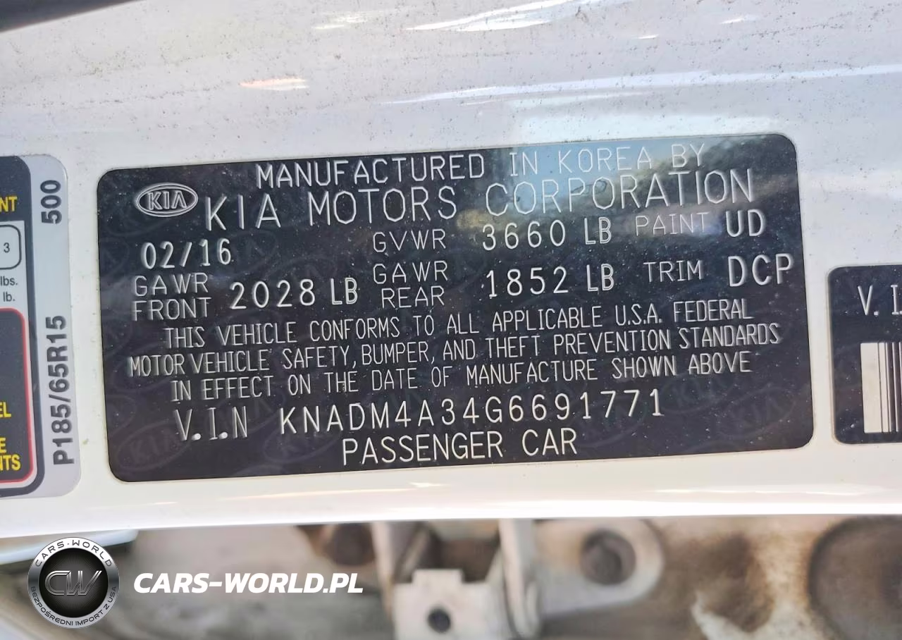 2016 Kia Rio Lx VIN:KNADM4A34G6691771 - 12