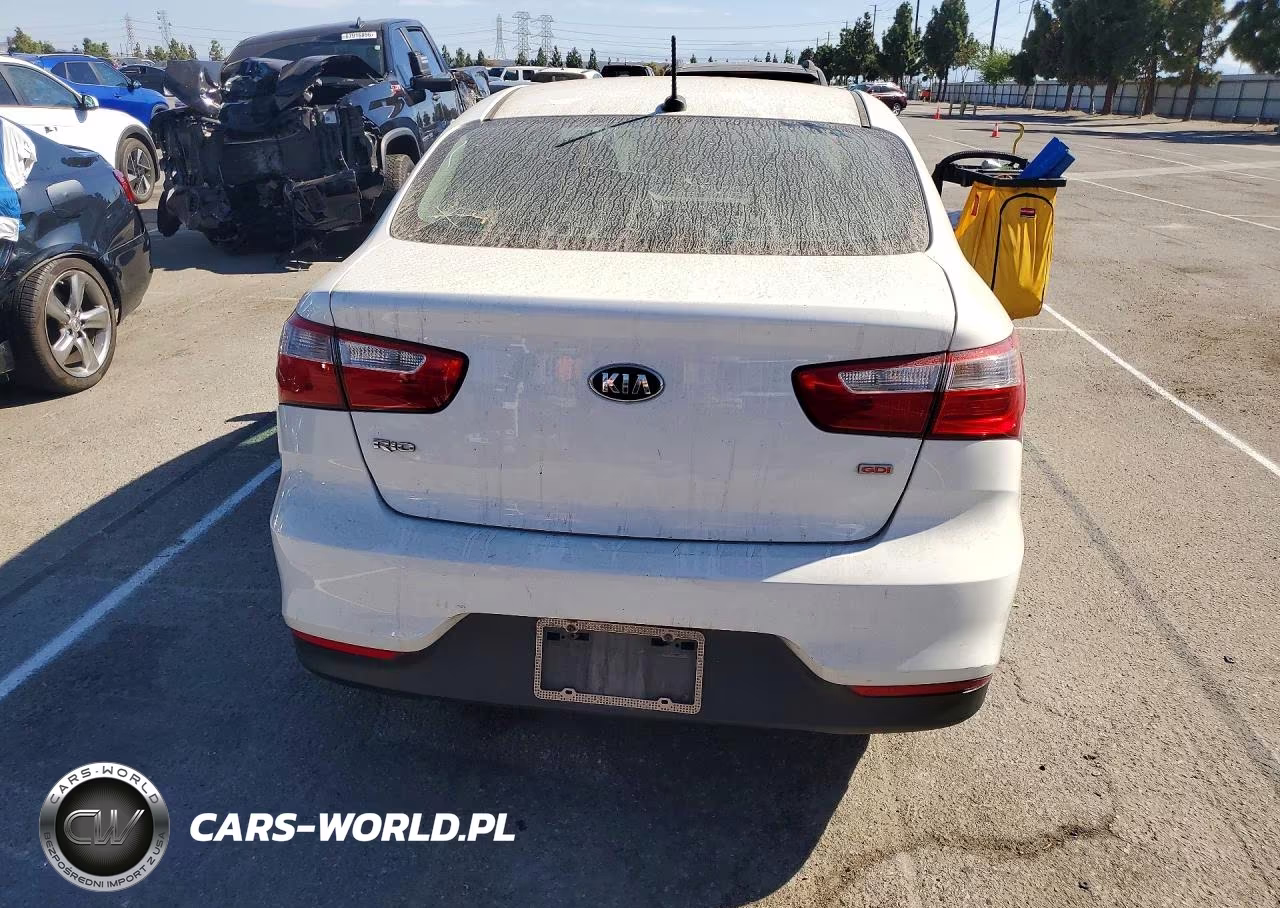 2016 Kia Rio Lx VIN:KNADM4A34G6691771 - 6
