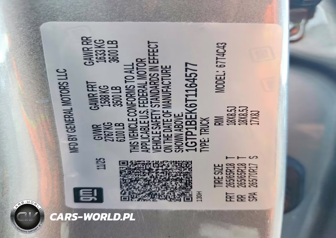 2026 GMC Canyon Elevation VIN:1GTP1BEK6T1164577 - 13