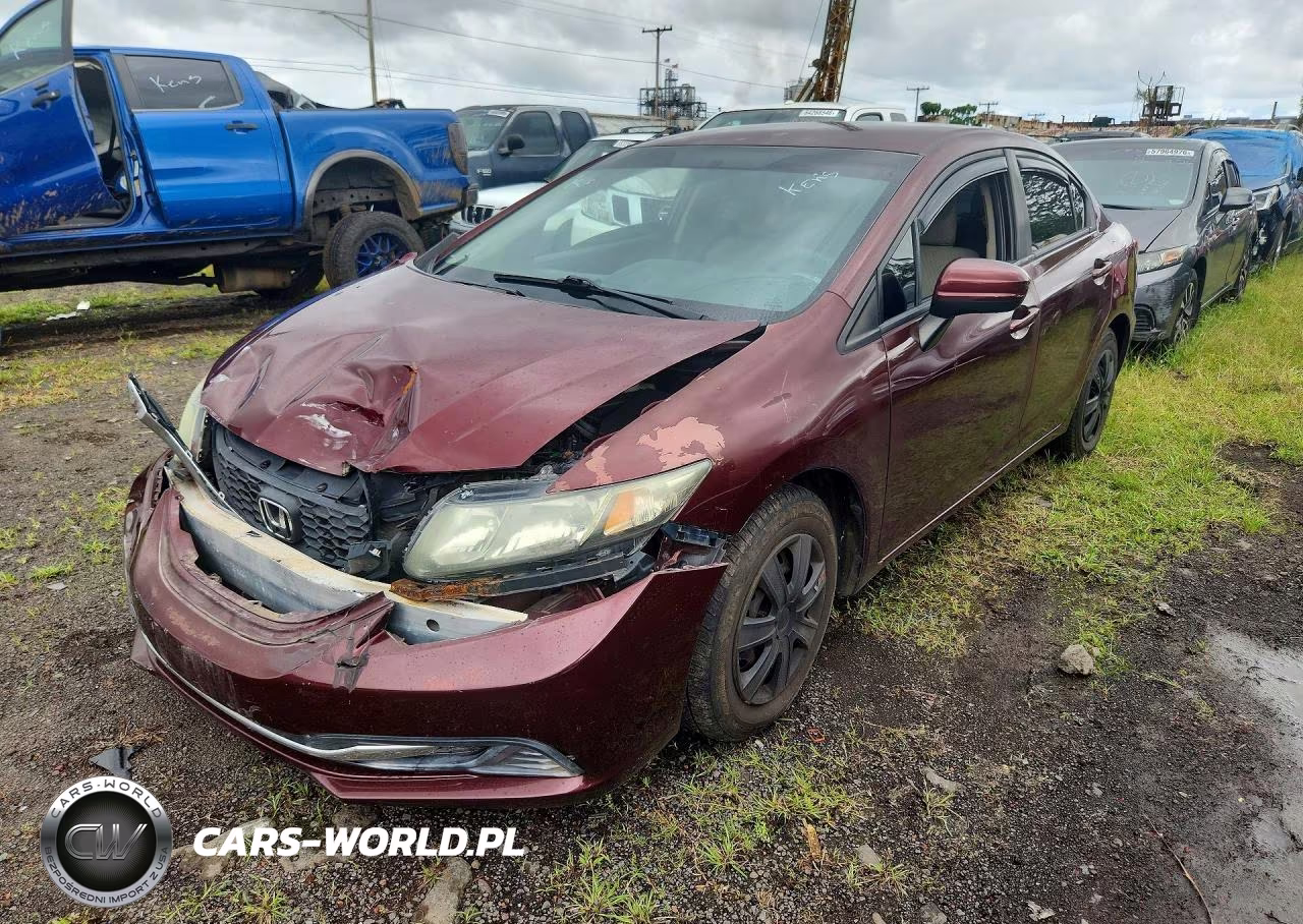 2015 Honda Civic Lx VIN:2HGFB2F51FH530292 - 1