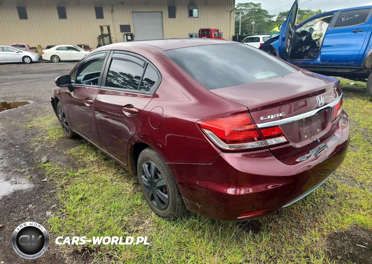 2015 Honda Civic Lx VIN:2HGFB2F51FH530292 - 2