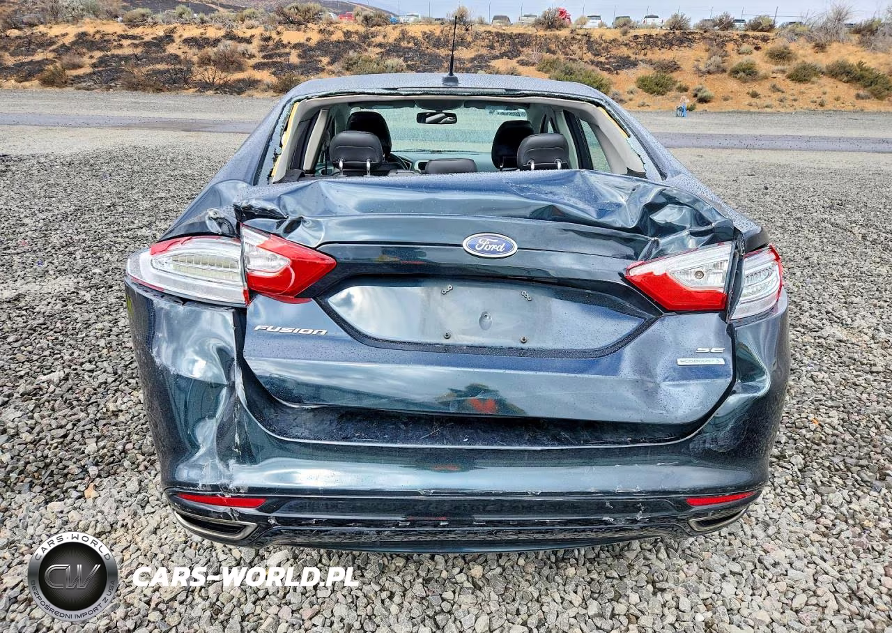 2014 Ford Fusion Se VIN:3FA6P0H9XER380745 - 6