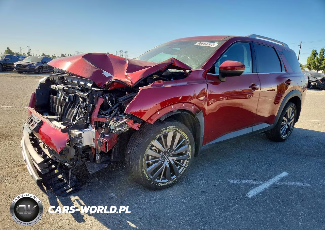 2022 Nissan Pathfinder Sl VIN:5N1DR3CB8NC268026 - 1