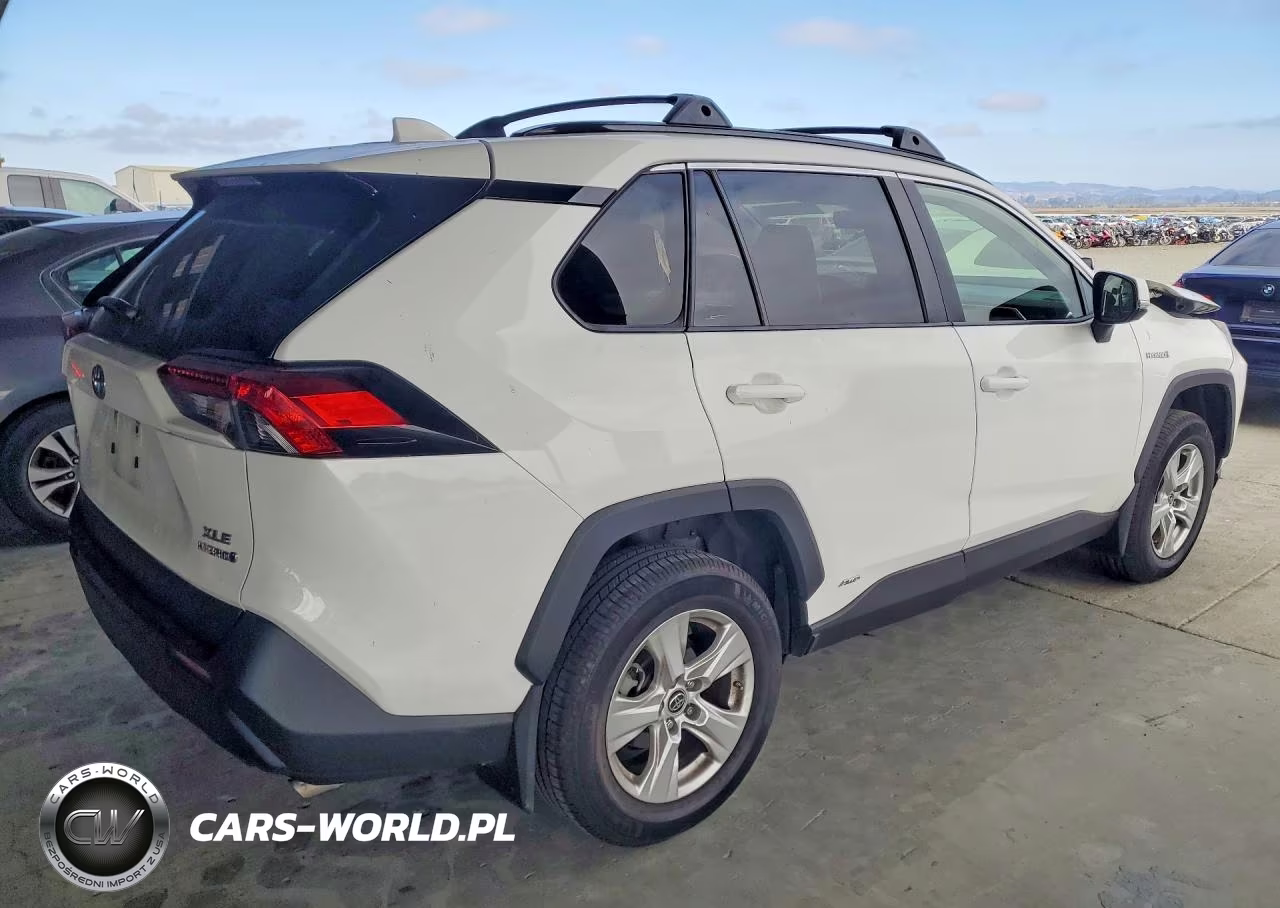 2019 Toyota Rav4 Hybrid Xle VIN:JTMRWRFV5KJ001123 - 3