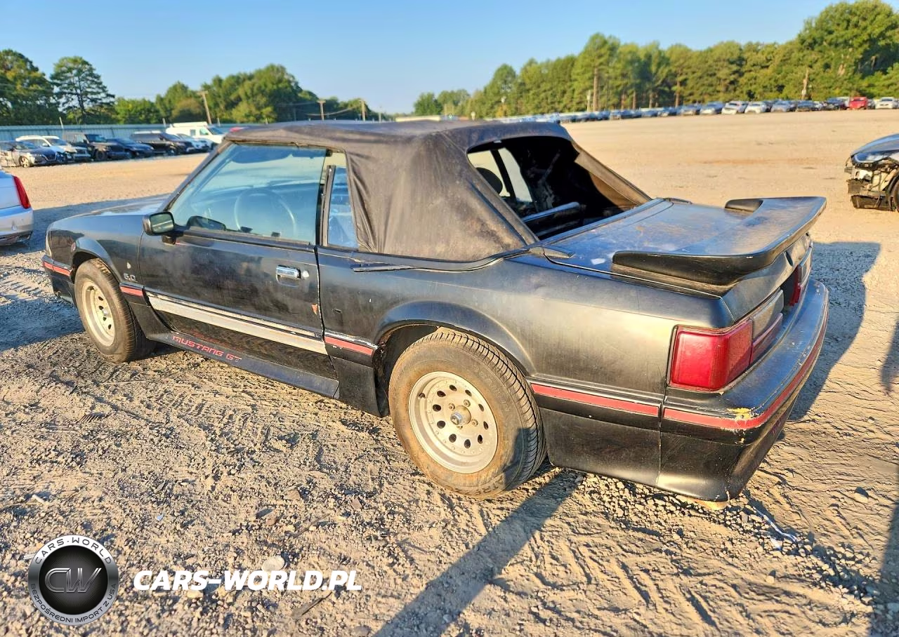 1989 Ford Mustang Gt VIN:1FABP45E2KF204269 - 2