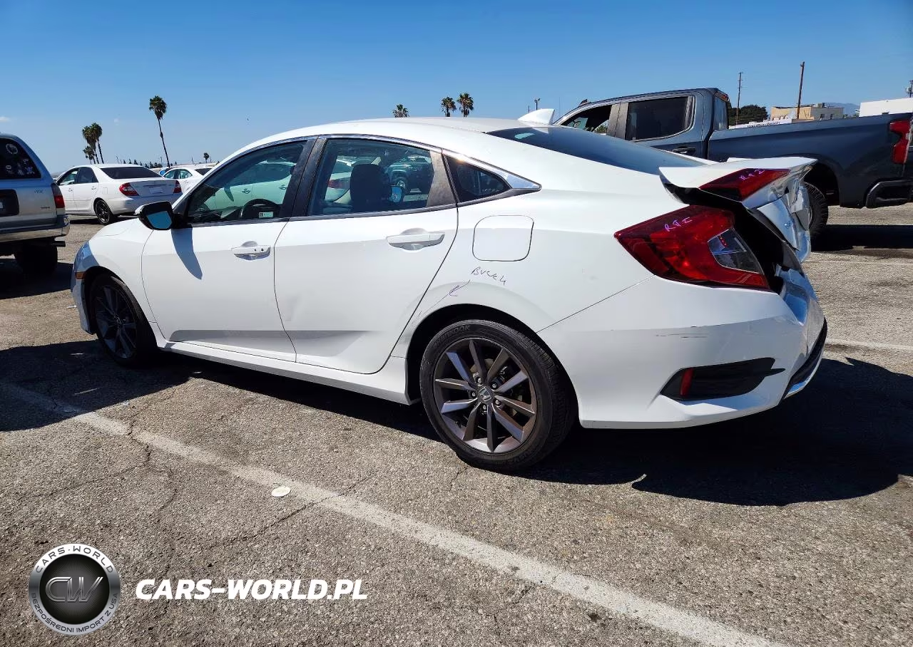 2020 Honda Civic Ex VIN:19XFC1F38LE213783 - 2