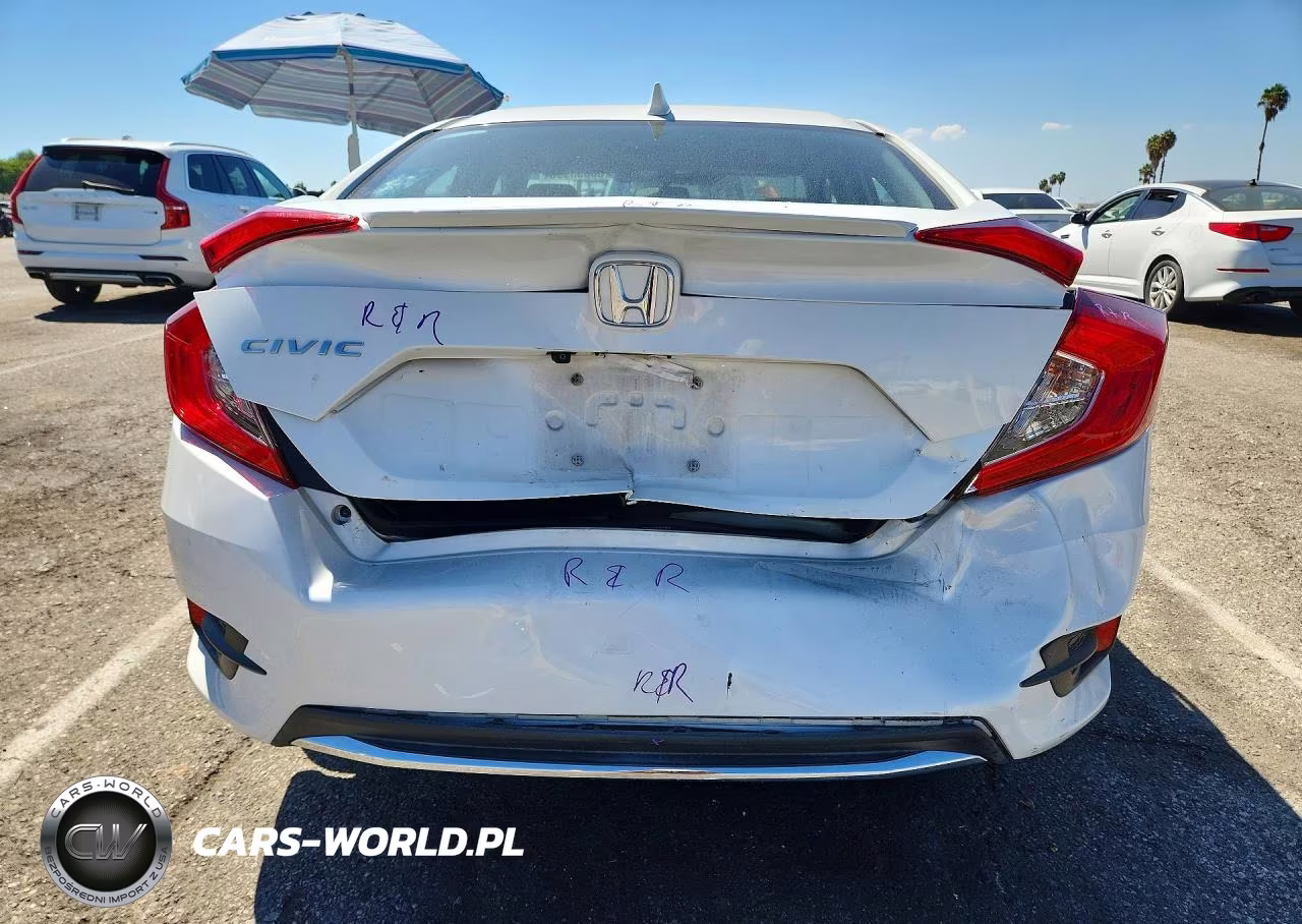 2020 Honda Civic Ex VIN:19XFC1F38LE213783 - 6