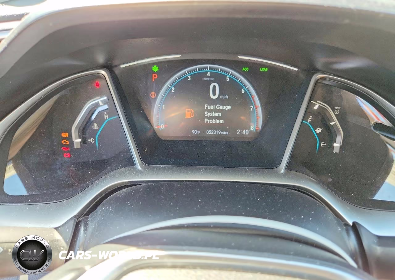 2020 Honda Civic Ex VIN:19XFC1F38LE213783 - 9