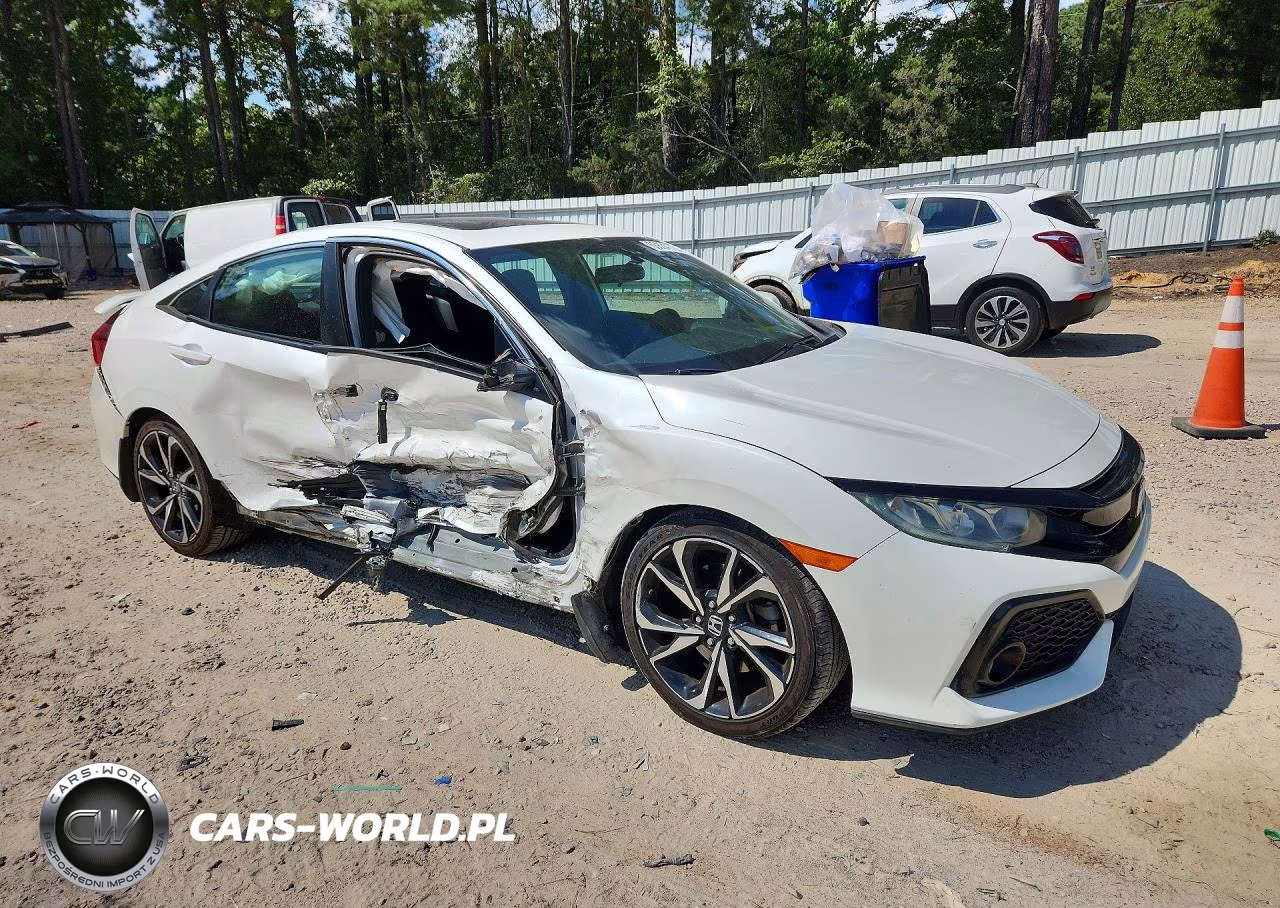 2017 Honda Civic Si VIN:2HGFC1E5XHH706221 - 4