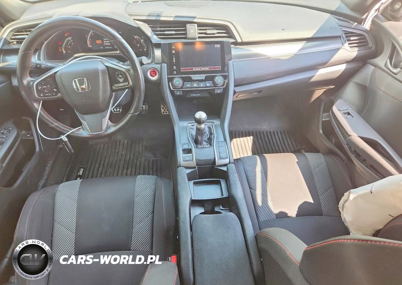 2017 Honda Civic Si VIN:2HGFC1E5XHH706221 - 8