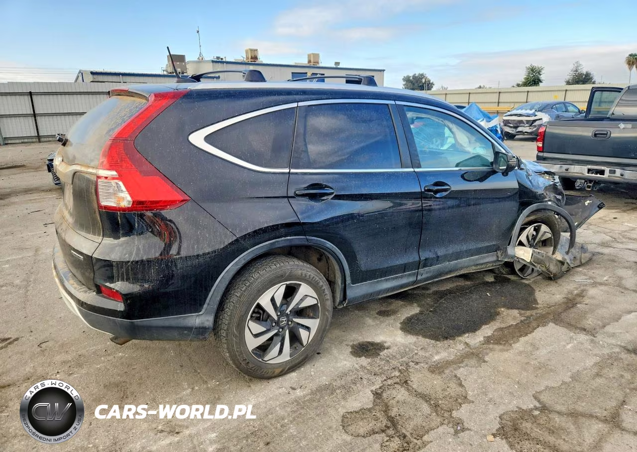 2015 Honda Cr-V Touring VIN:5J6RM3H99FL025240 - 3