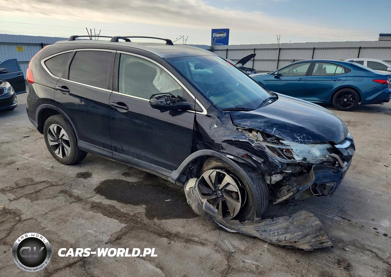 2015 Honda Cr-V Touring VIN:5J6RM3H99FL025240 - 4