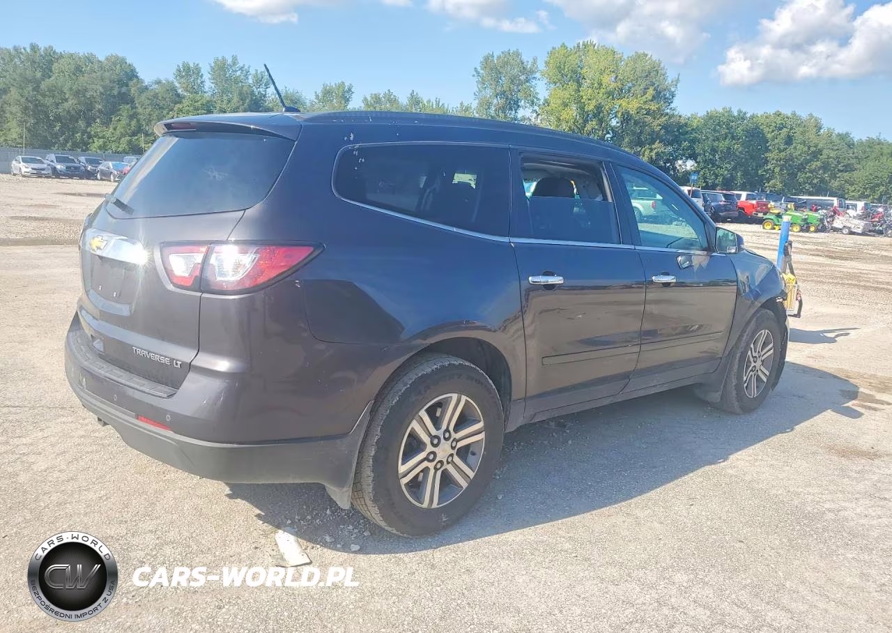 2015 Chevrolet Traverse Lt VIN:1GNKVGKD4FJ338000 - 3