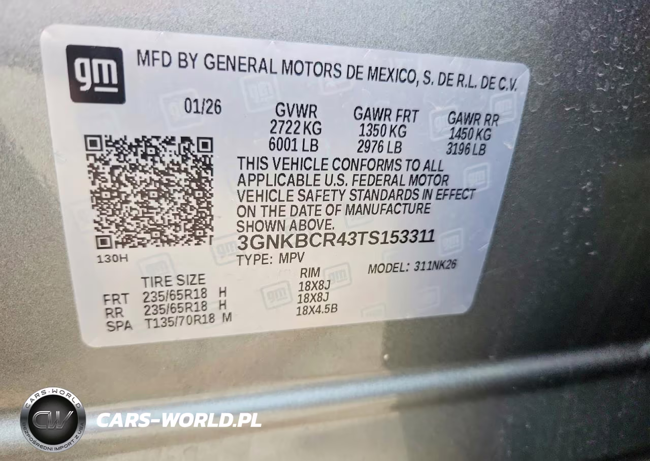 2026 Chevrolet Blazer 2Lt VIN:3GNKBCR43TS153311 - 13