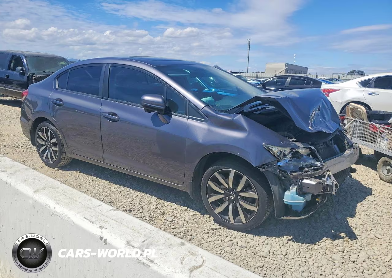 2014 Honda Civic Exl VIN:19XFB2F94EE203641 - 4