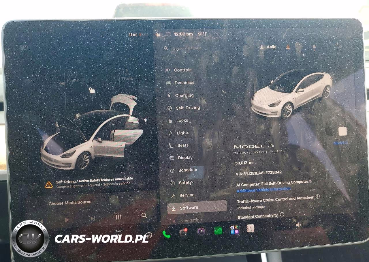 2020 Tesla Model 3 VIN:5YJ3E1EA6LF738042 - 9