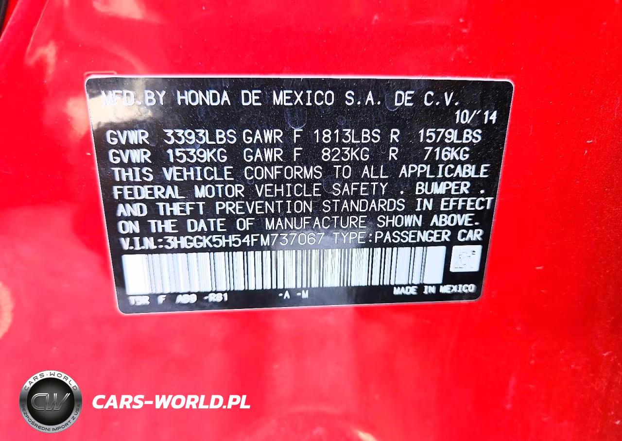 2015 Honda Fit Lx VIN:3HGGK5H54FM737067 - 13