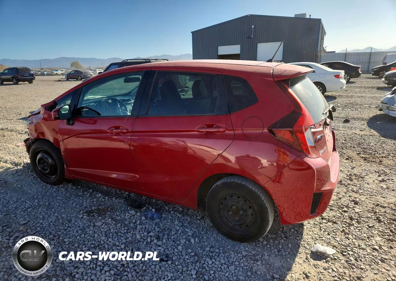 2015 Honda Fit Lx VIN:3HGGK5H54FM737067 - 2