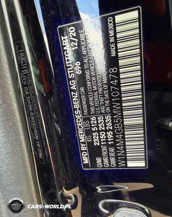 2021 Mercedes-Benz Glb 250 VIN:W1N4M4GB5MW107478 - 10