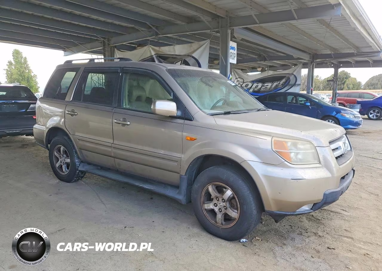 2007 Honda Pilot Exl VIN:5FNYF285X7B023021 - 4