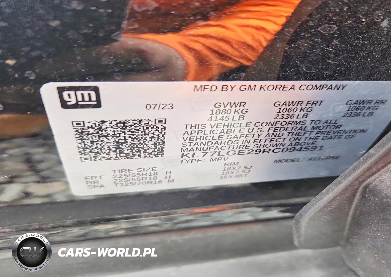2024 Chevrolet Trax 1Rs VIN:KL77LGE29RC094591 - 12