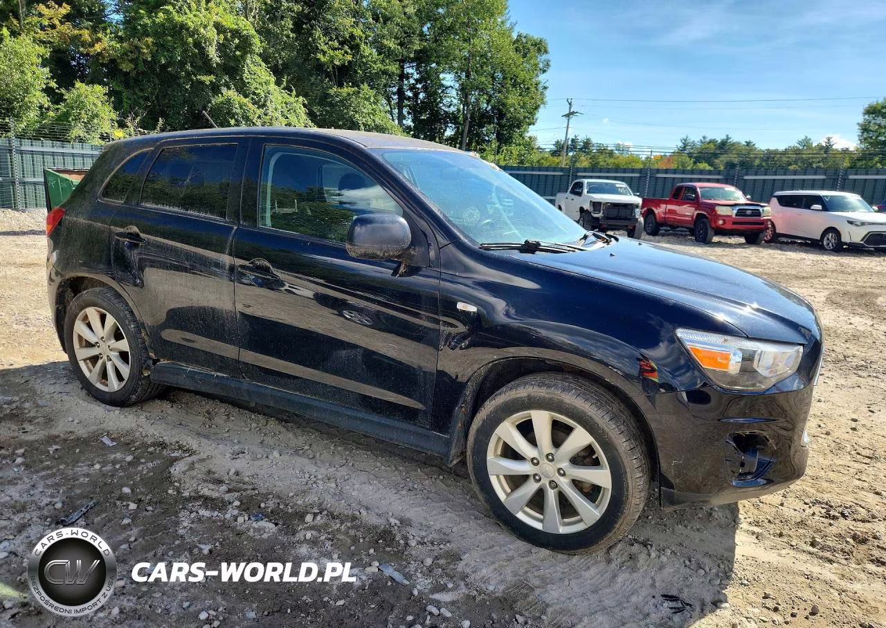 2014 Mitsubishi Outlander Sport Es VIN:4A4AR3AU6EE033598 - 4