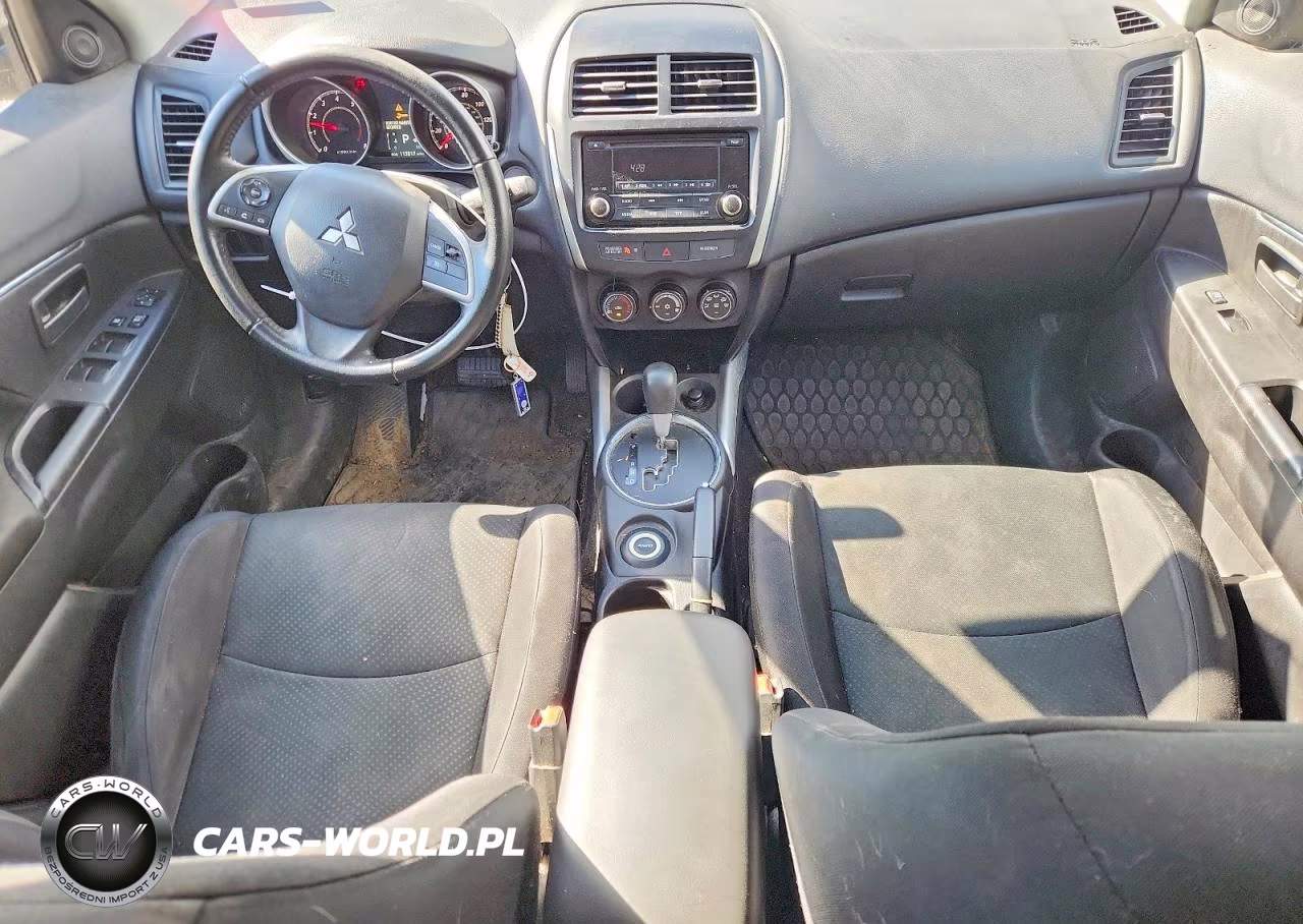 2014 Mitsubishi Outlander Sport Es VIN:4A4AR3AU6EE033598 - 8