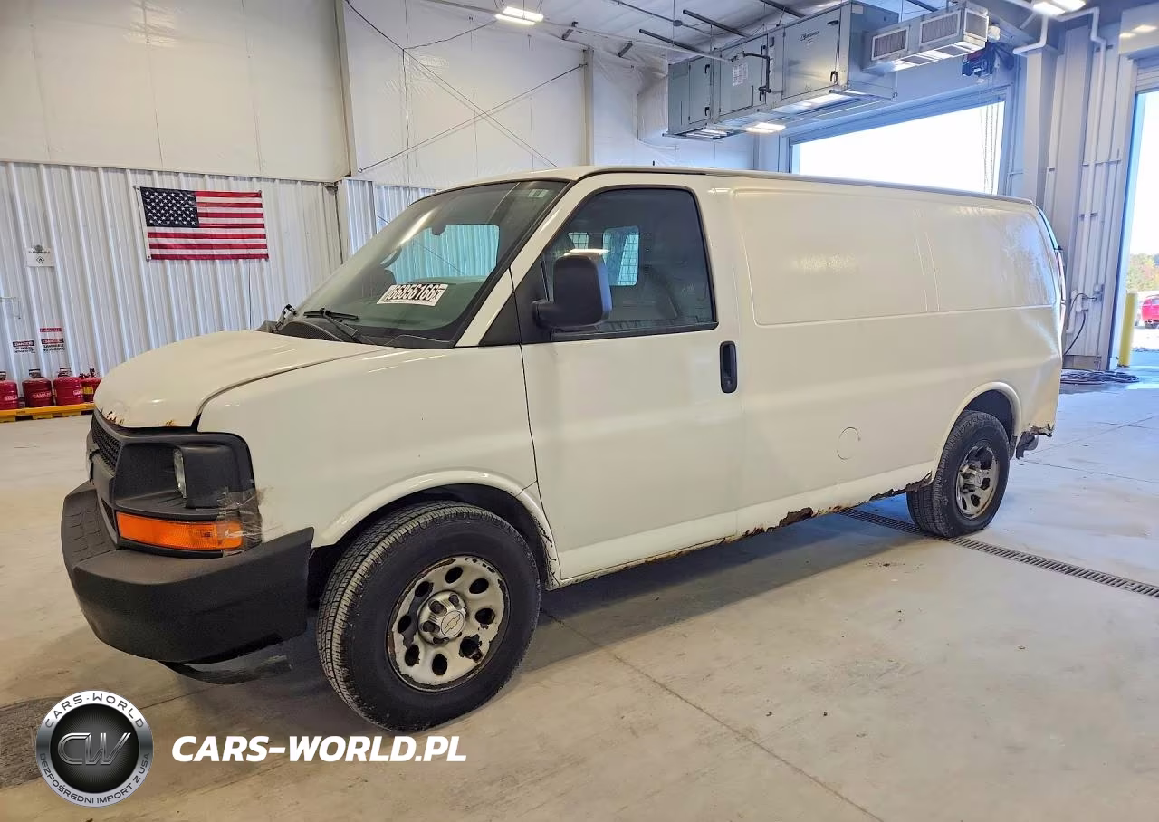 2013 Chevrolet Express G1500 VIN:1GCSGAFX2D1161707 - 1