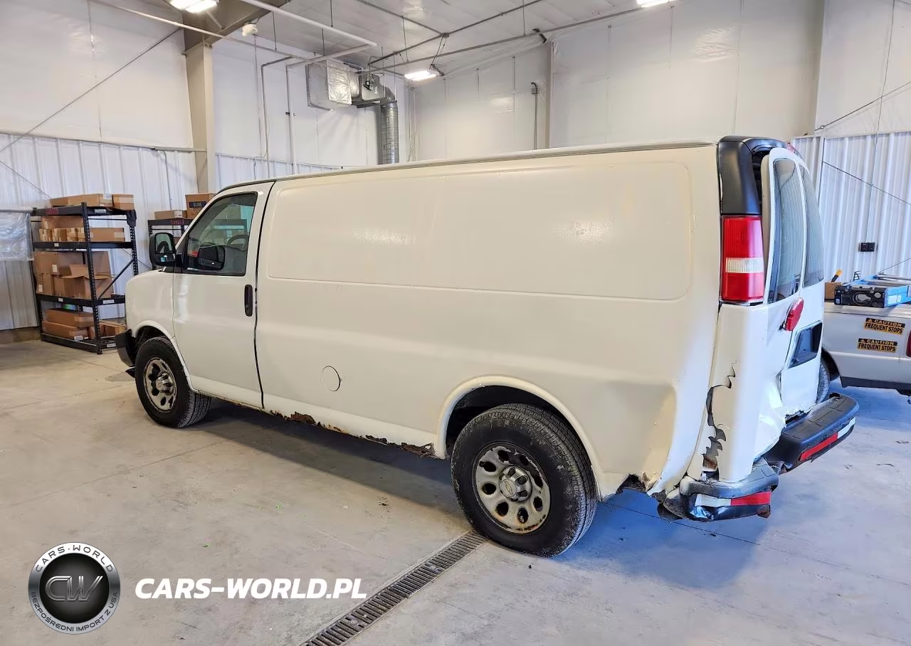 2013 Chevrolet Express G1500 VIN:1GCSGAFX2D1161707 - 2